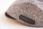 Tweed cycle hunting cap